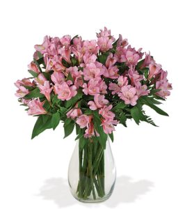 Pink Alstro Bouquet - Image 2