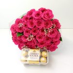 Happiness Flower Bouquet & Chocos - Image 2