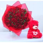 Madam Red: Bear Hugs & Roses