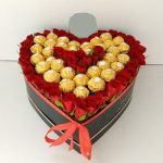 Lovely Heart Box Bouquet