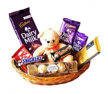 Teddy & Chocolates Gift Hamper