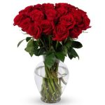 Red Roses Vase